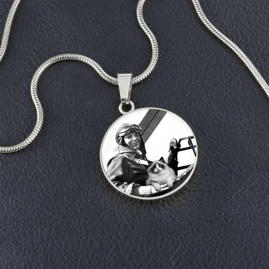 Amelia Earhart‘s Cat Necklace - Jewelry - Epileptic Al’s Shop