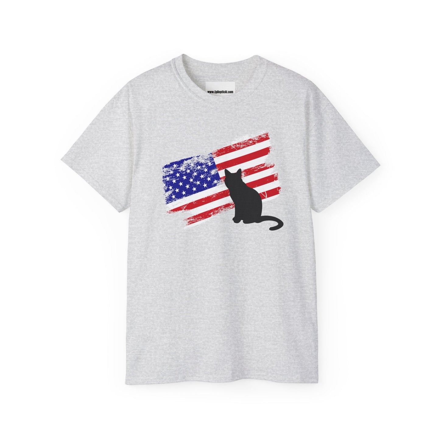 American Cat Unisex Ultra Cotton Tee - T - Shirt - Epileptic Al’s Shop