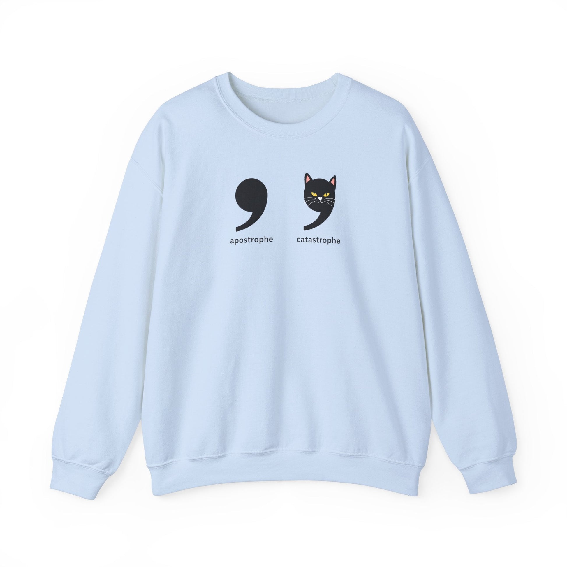 Apostrophe Catastrophe Unisex Heavy Blend™ Crewneck Sweatshirt - Sweatshirt - EpiAl's Shop