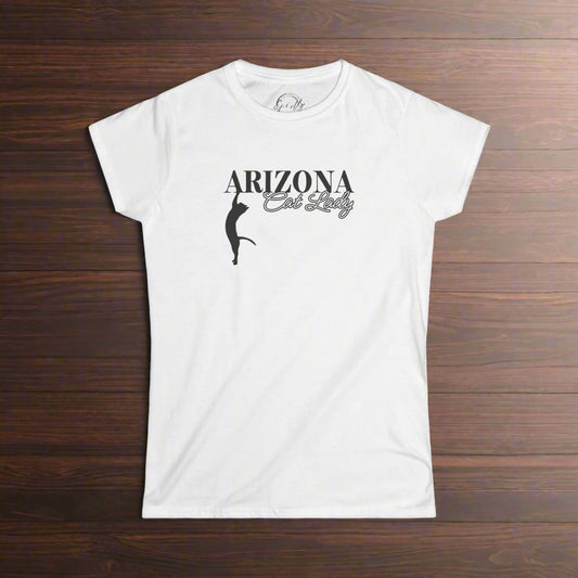 Arizona Cat Lady Softstyle Tee - T - Shirt - EpiAl's Shop