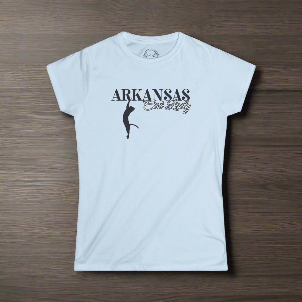 Arkansas Cat Lady Softstyle Tee - T - Shirt - EpiAl's Shop