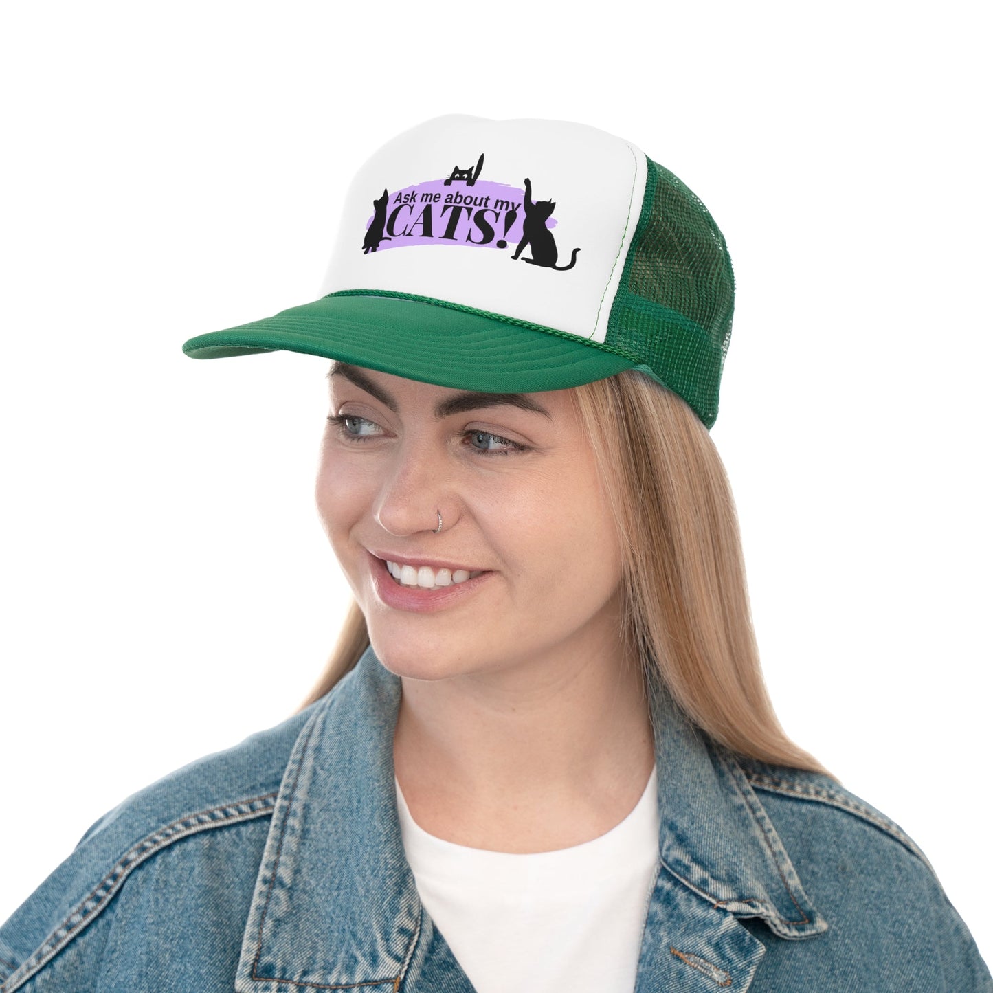 Ask Me Trucker Caps - Hats - Epileptic Al’s Shop