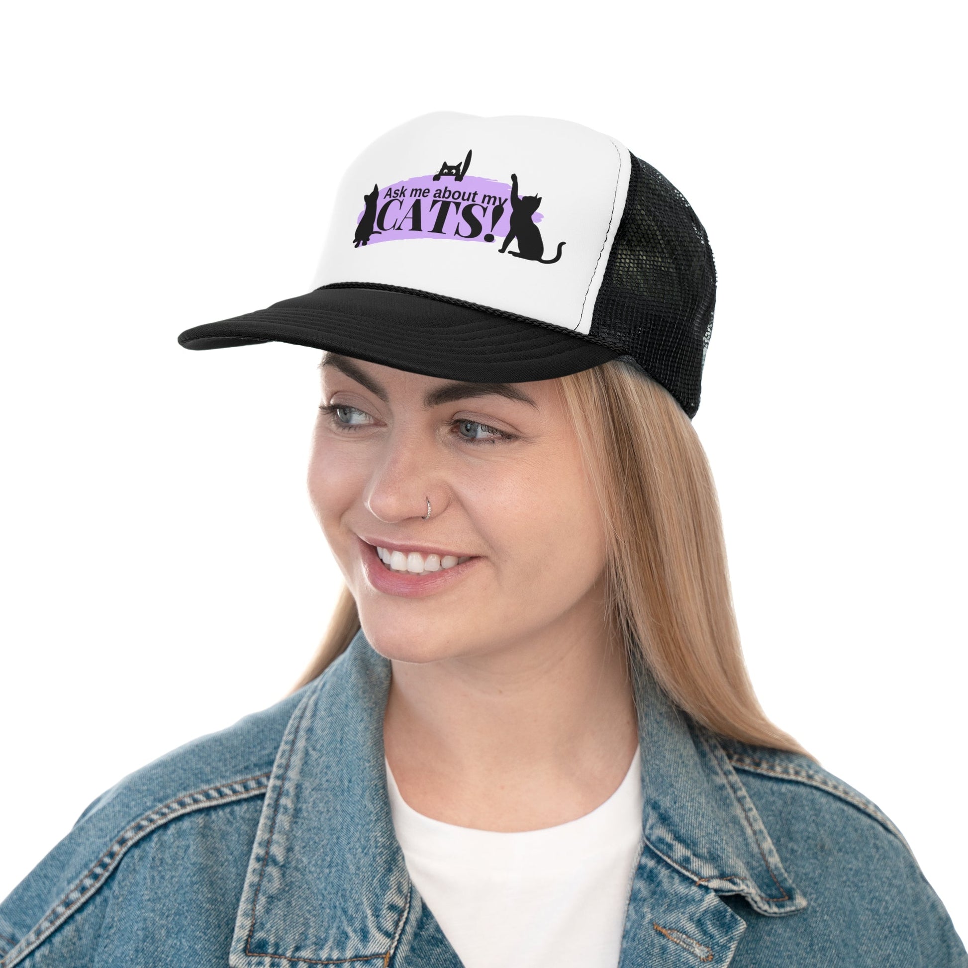 Ask Me Trucker Caps - Hats - Epileptic Al’s Shop
