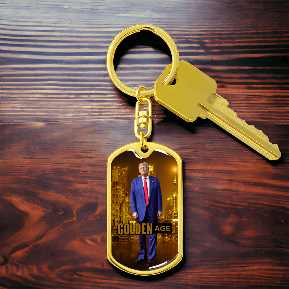 Trump Golden Age Keychain