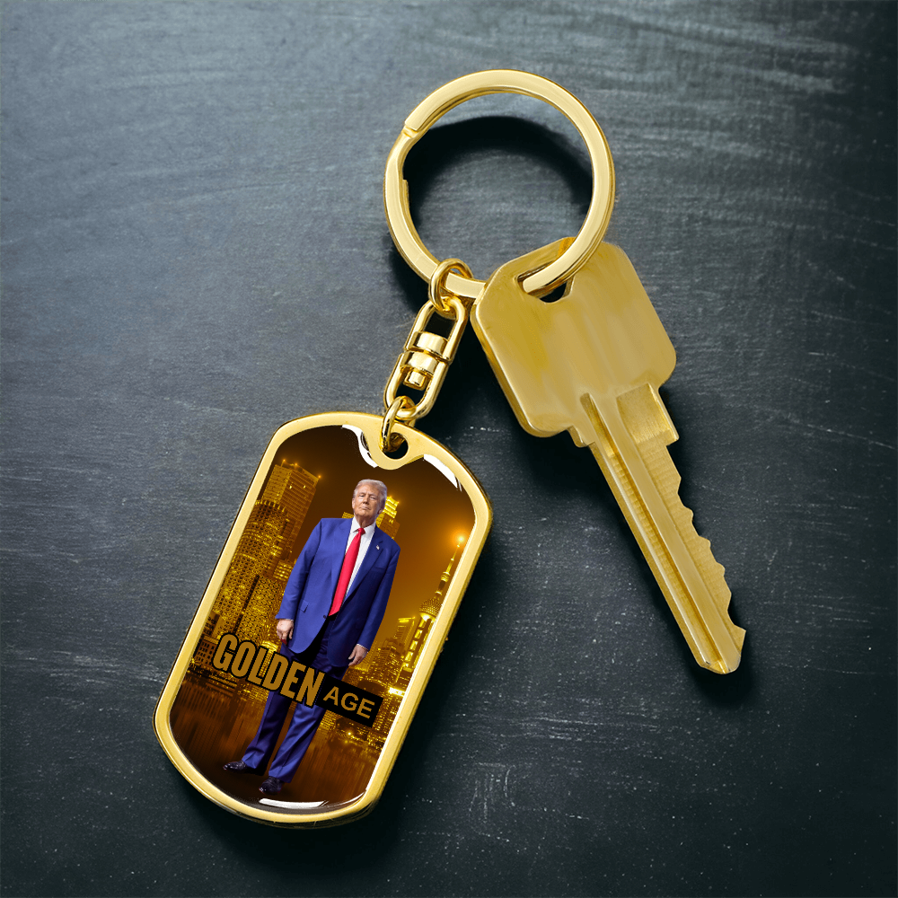 Trump Golden Age Keychain