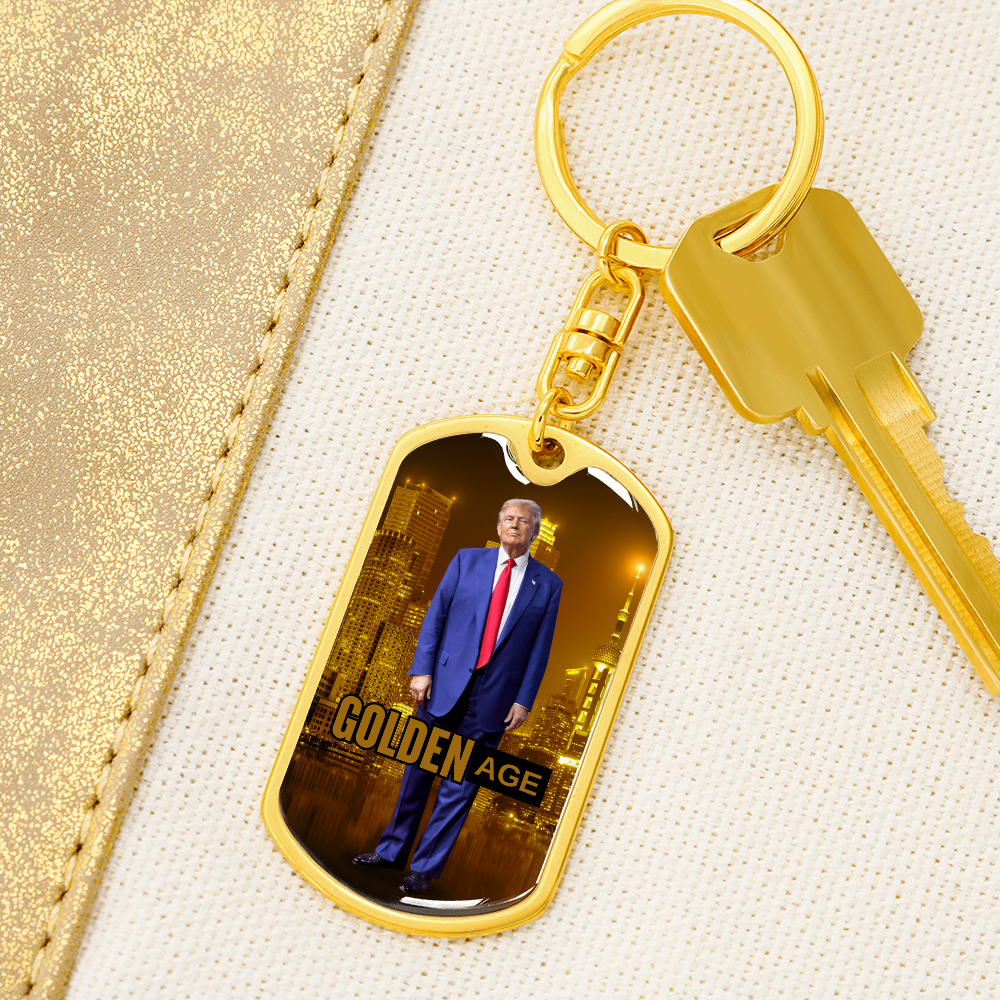 Trump Golden Age Keychain