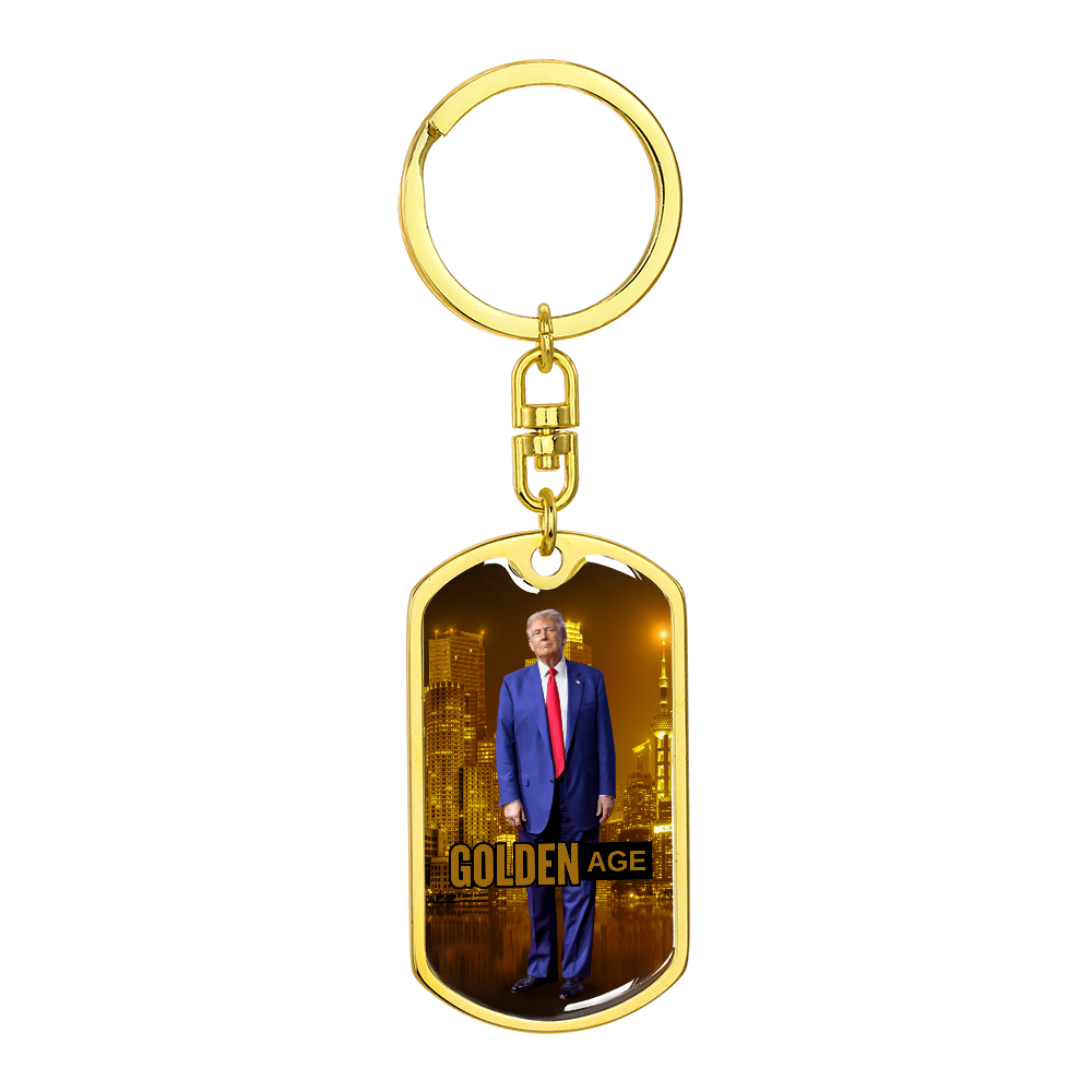 Trump Golden Age Keychain