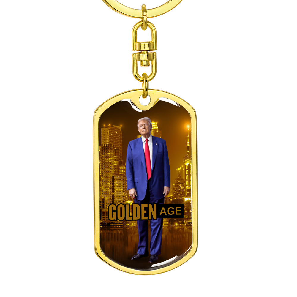 Trump Golden Age Keychain