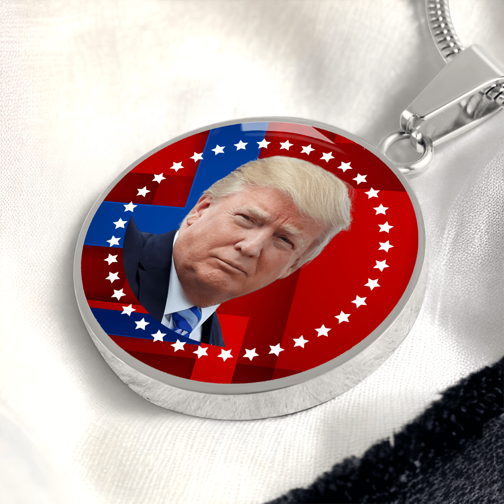 Proud Donald Trump Supporter Necklace