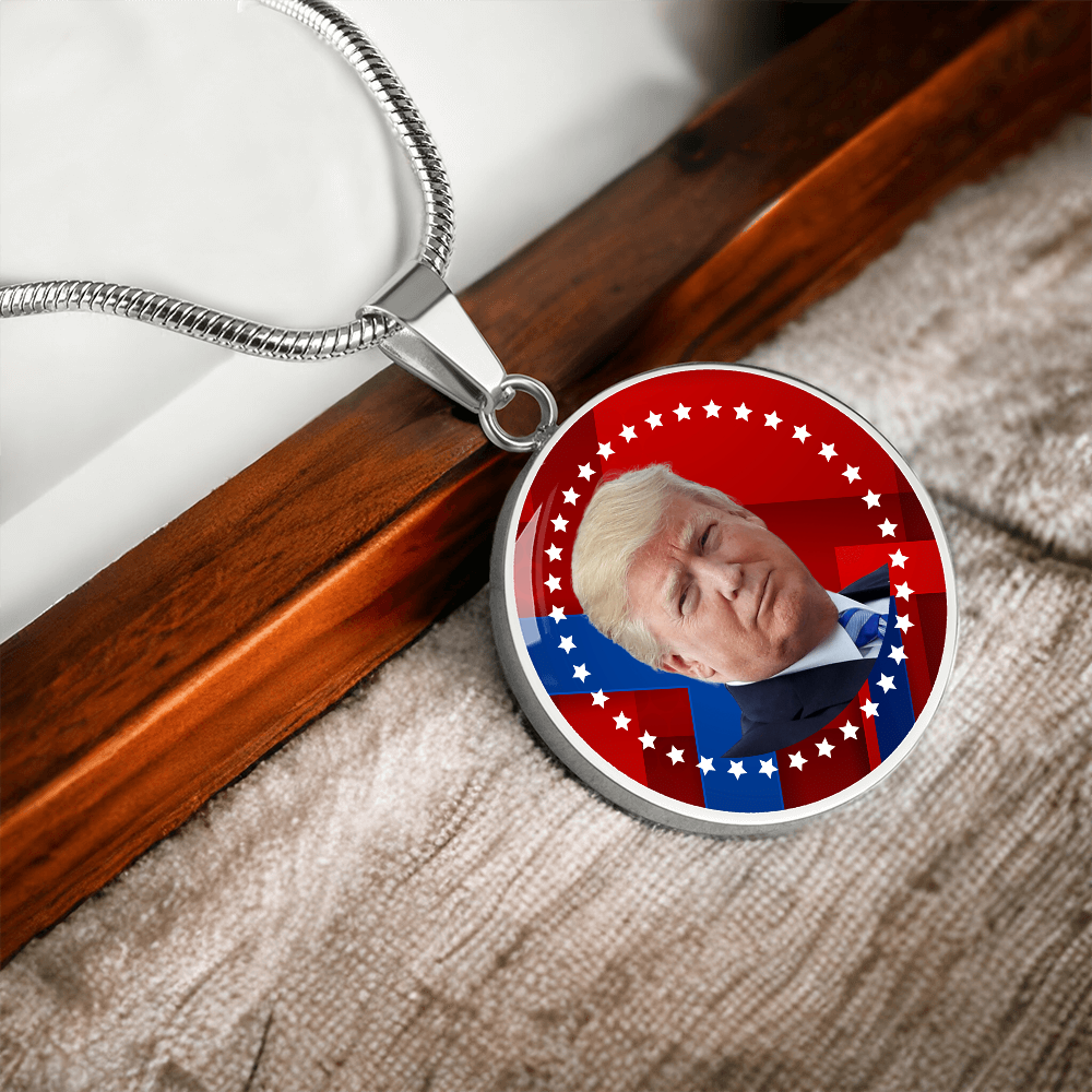 Proud Donald Trump Supporter Necklace