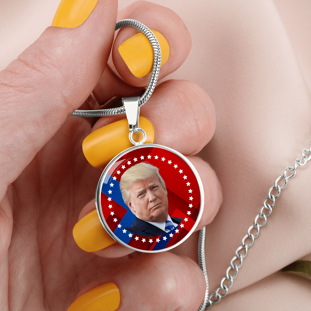 Proud Donald Trump Supporter Necklace