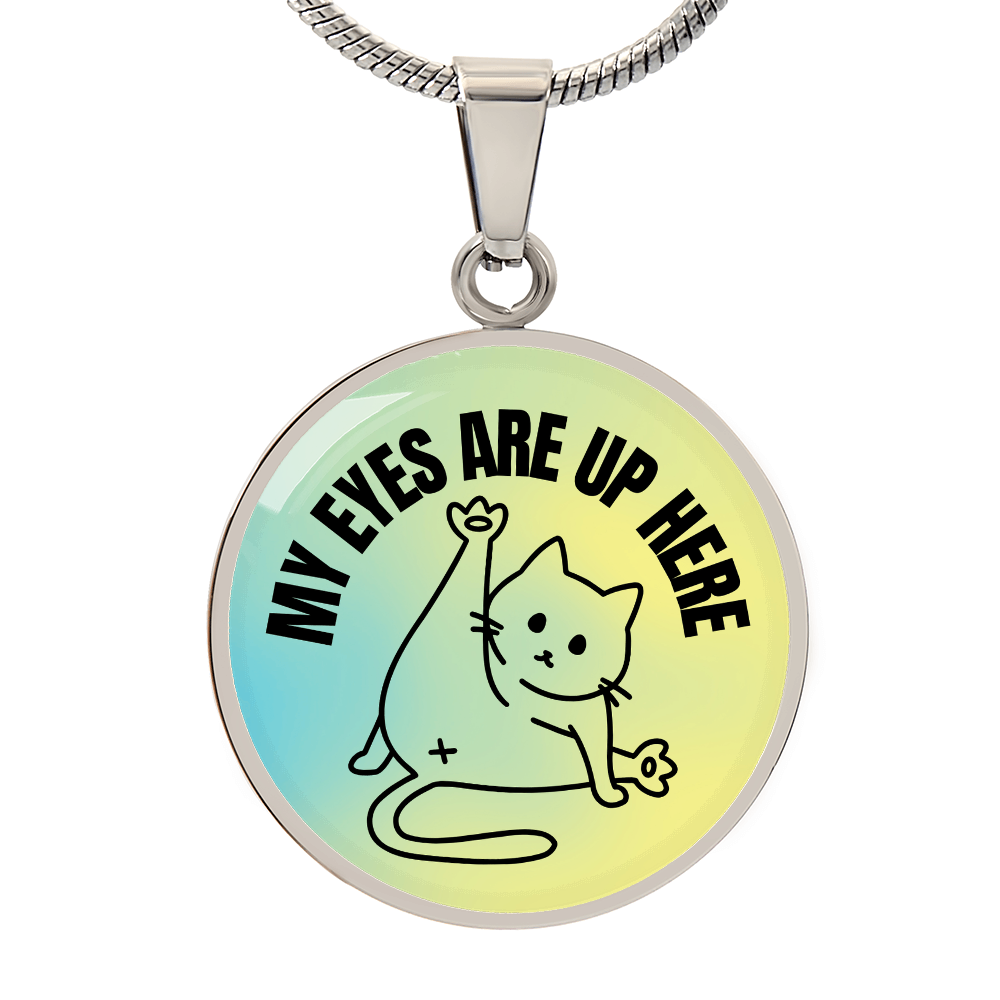 My Eyes Cheeky Kitty Necklace