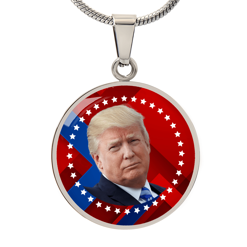 Proud Donald Trump Supporter Necklace