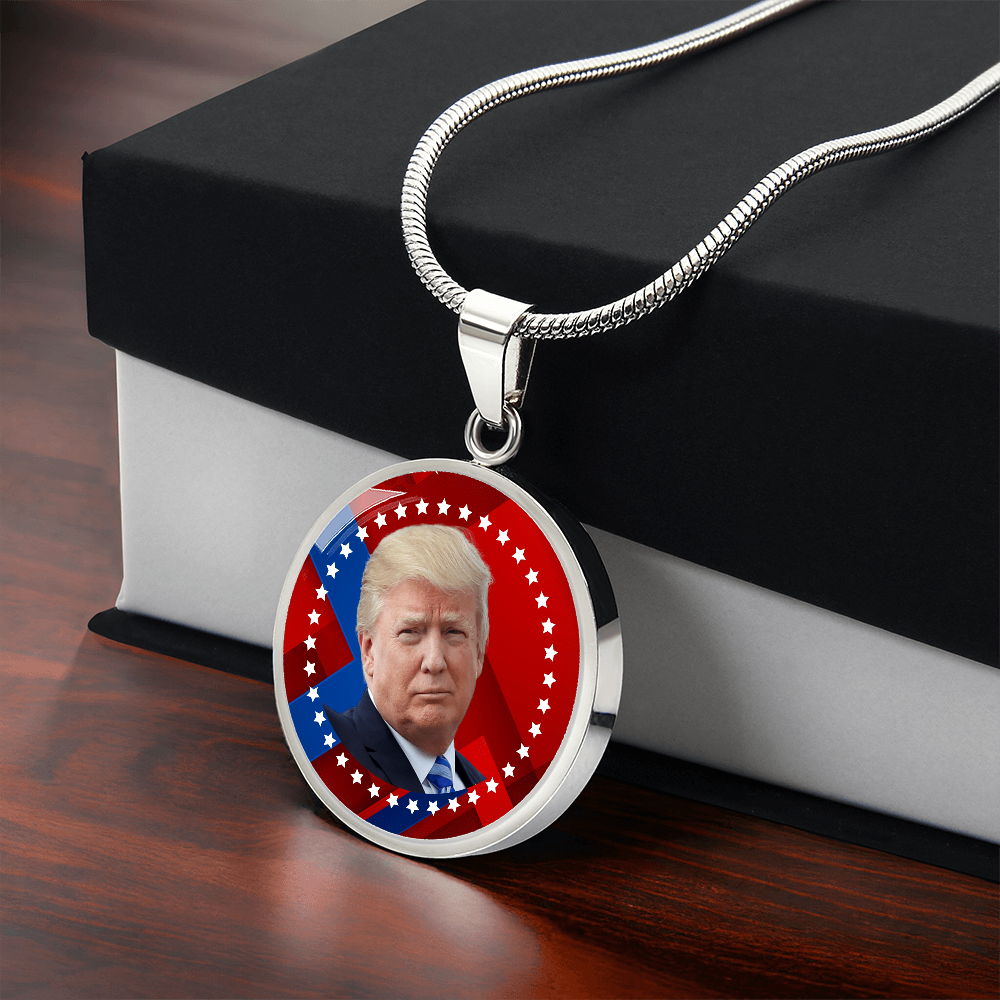 Proud Donald Trump Supporter Necklace