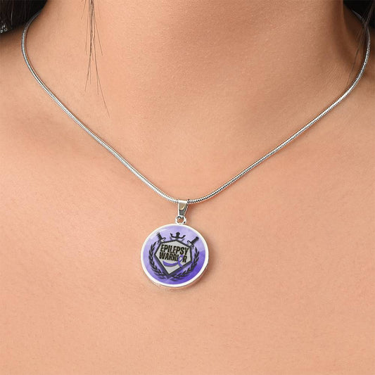 Epilepsy Warrior Necklace