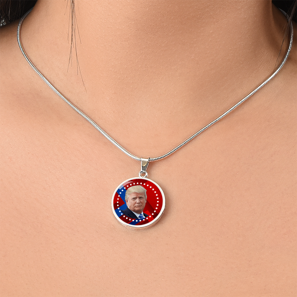 Proud Donald Trump Supporter Necklace