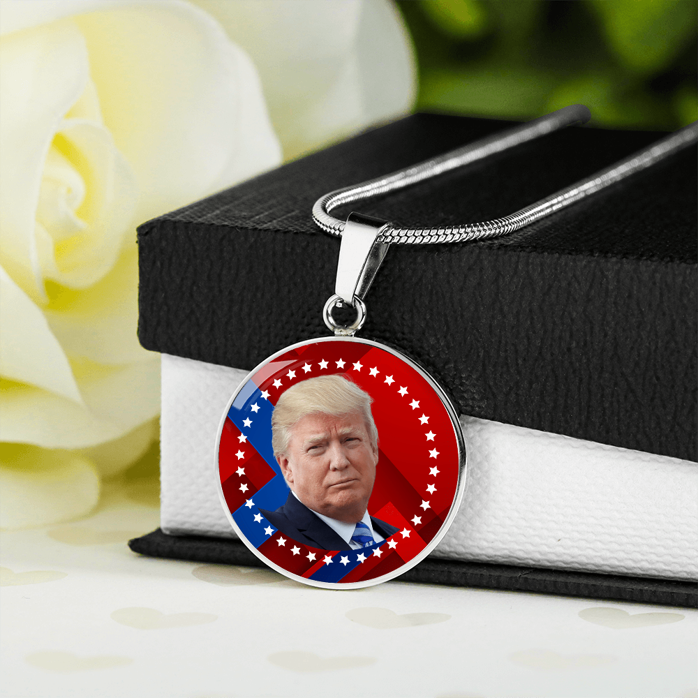 Proud Donald Trump Supporter Necklace