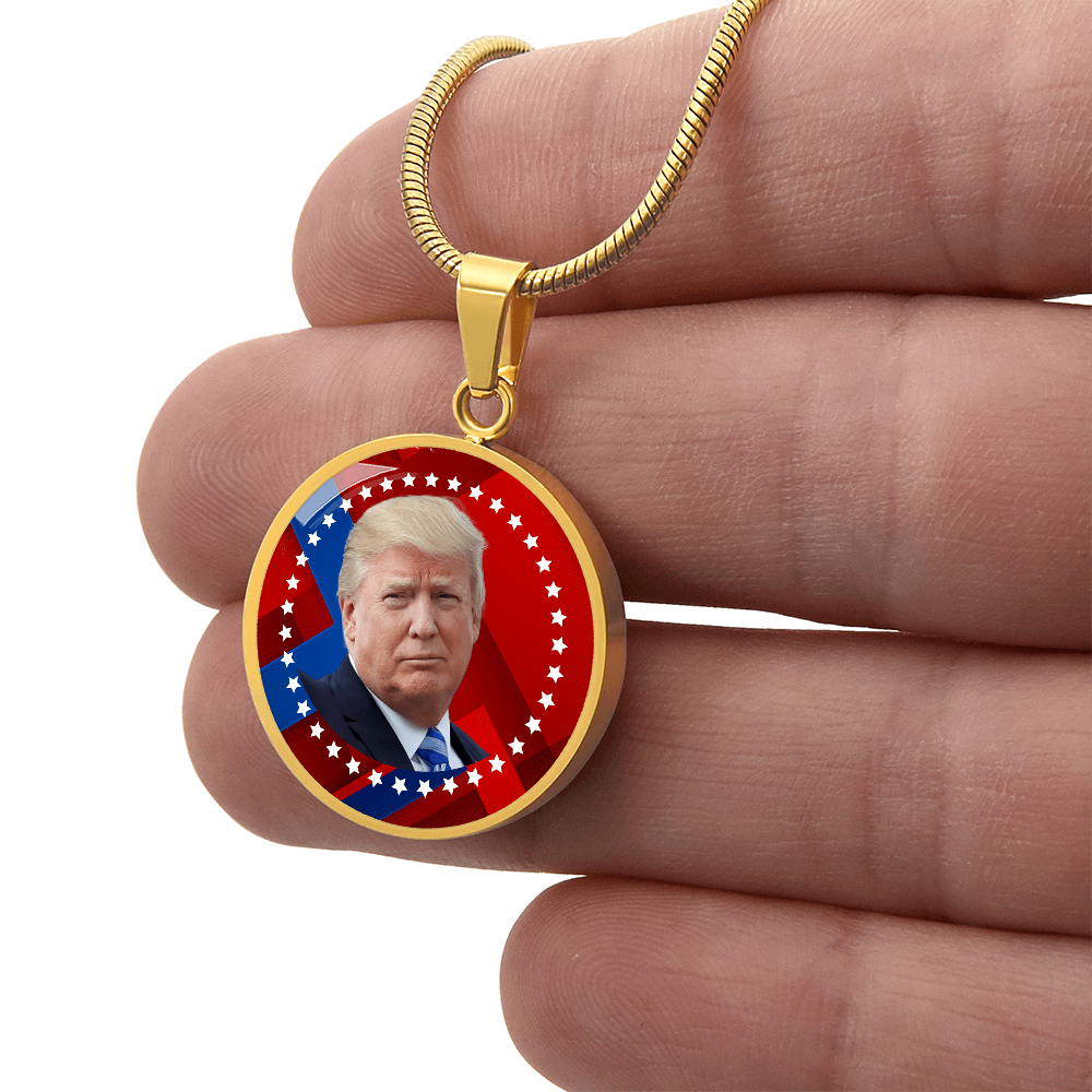 Proud Donald Trump Supporter Necklace