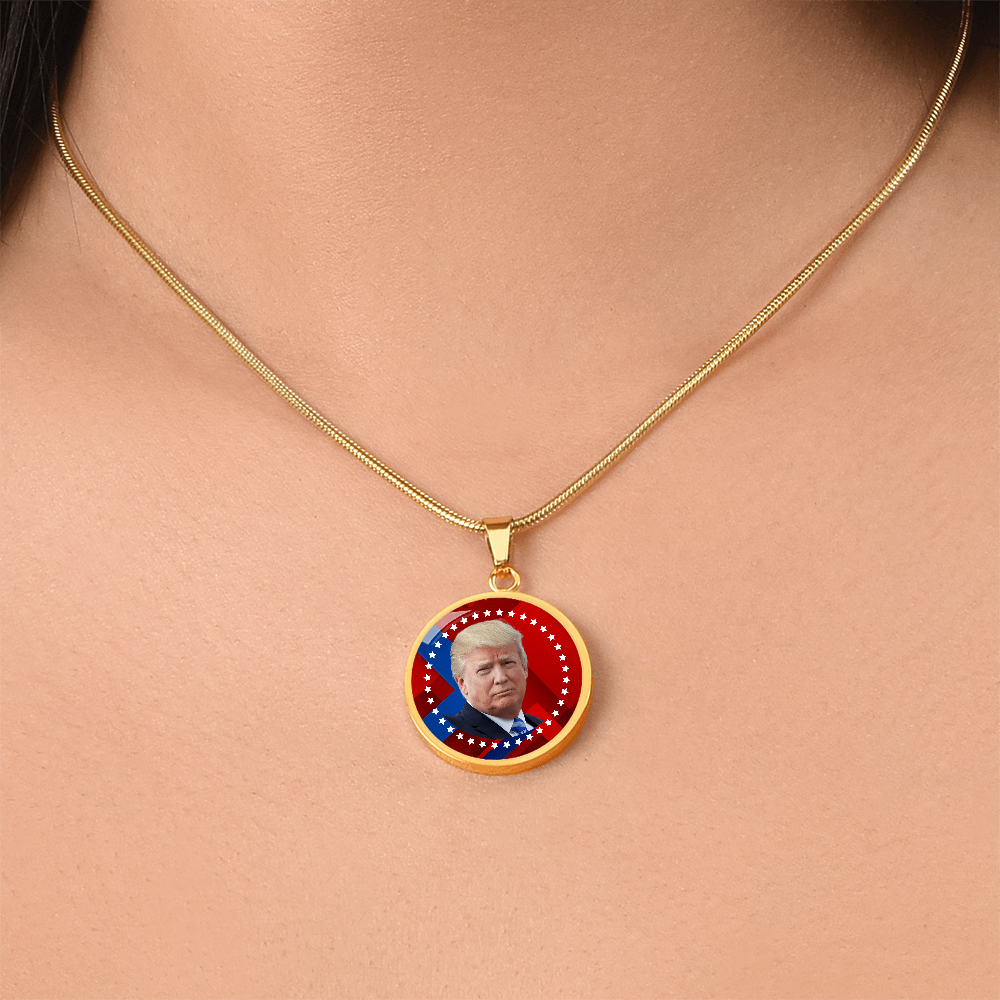 Proud Donald Trump Supporter Necklace