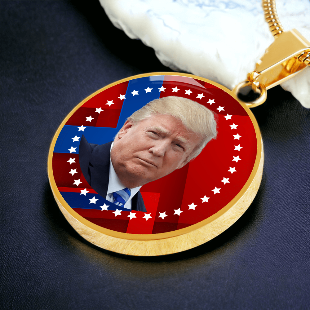 Proud Donald Trump Supporter Necklace