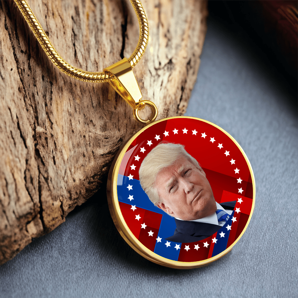 Proud Donald Trump Supporter Necklace