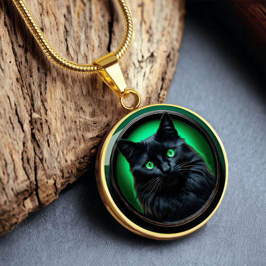 Black Beauty Cameo Necklace ShineOn Fulfillment