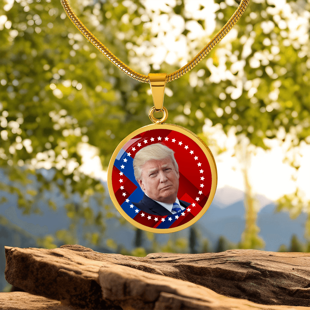 Proud Donald Trump Supporter Necklace