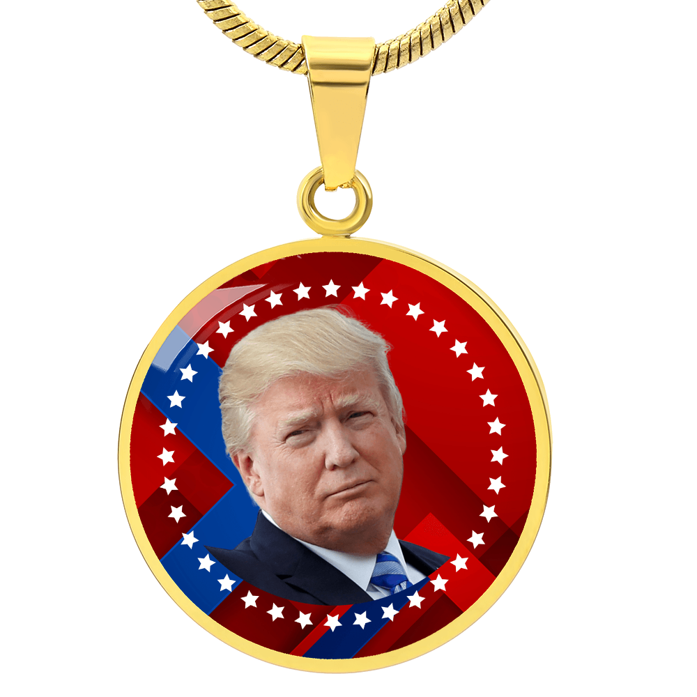 Proud Donald Trump Supporter Necklace