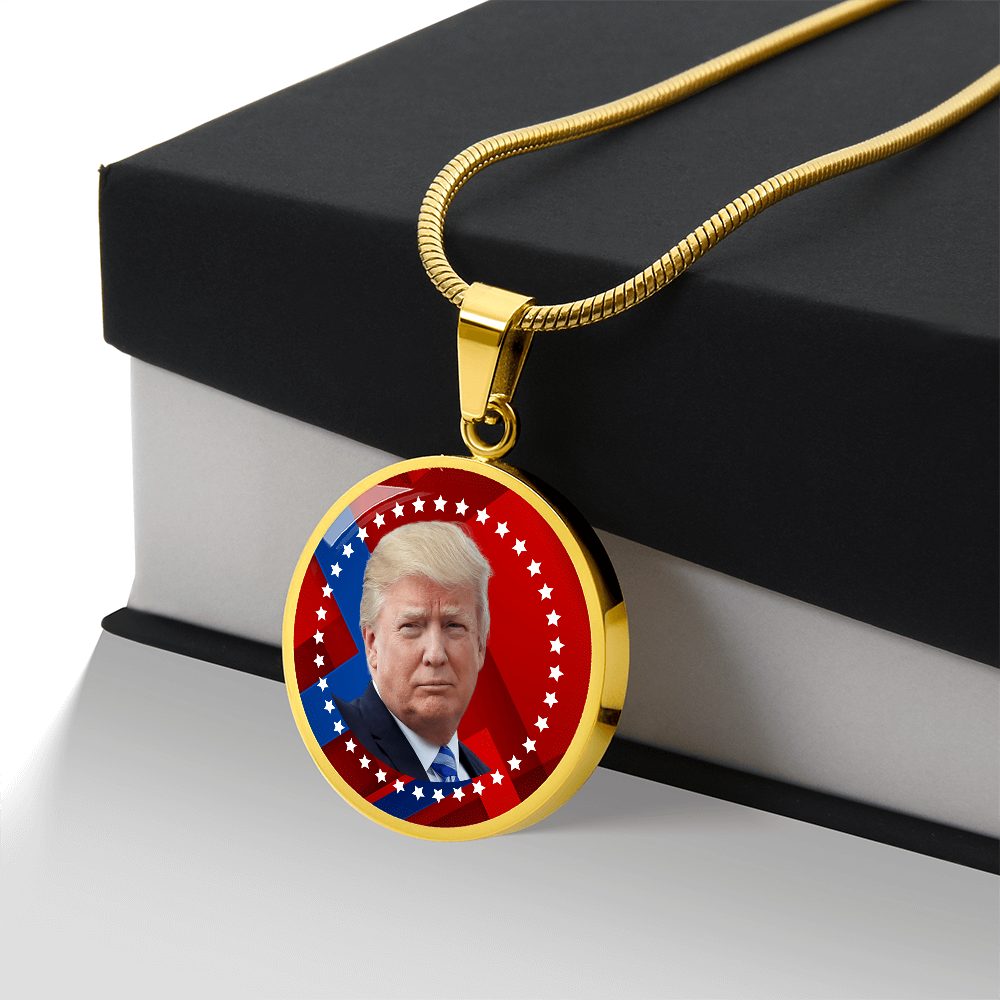 Proud Donald Trump Supporter Necklace