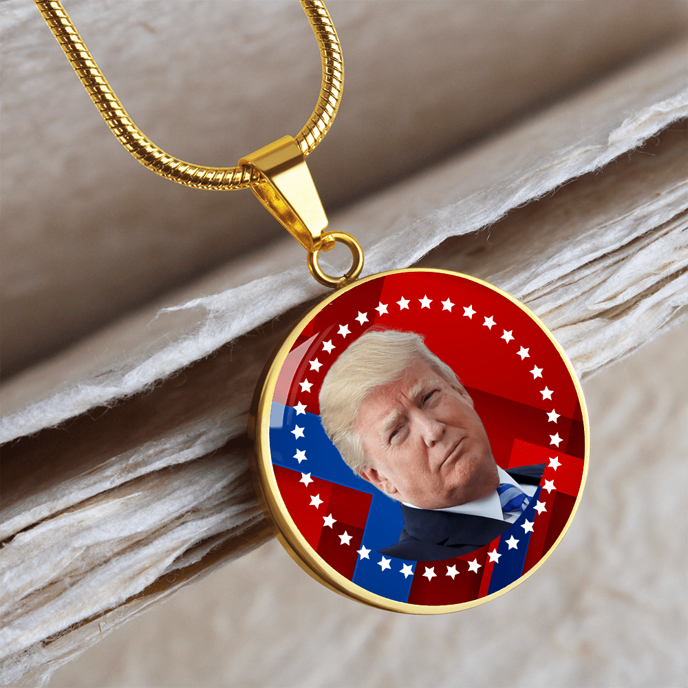 Proud Donald Trump Supporter Necklace