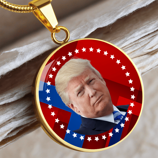 Proud Donald Trump Supporter Necklace