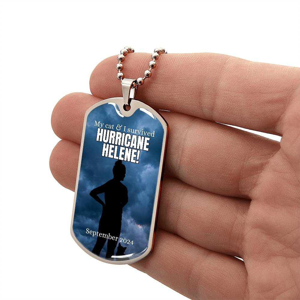 Hurricane Helene Survivor Necklace