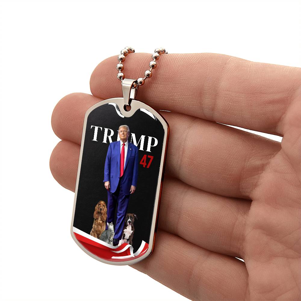 Trump 47 Necklace