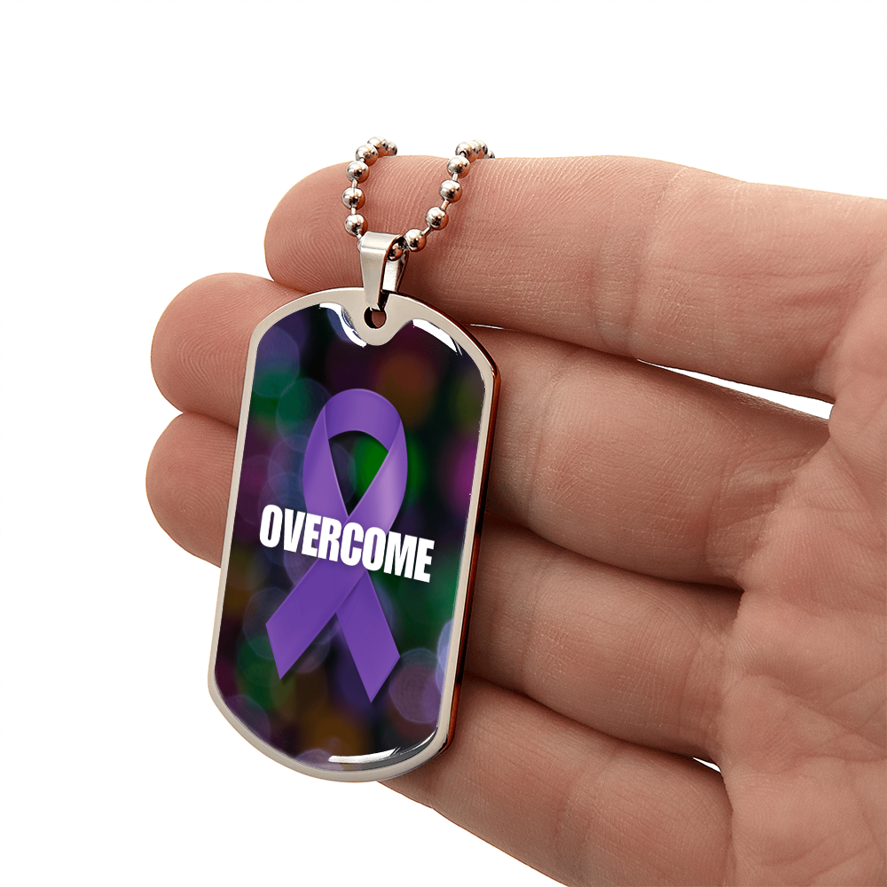 Epilepsy Overcome Necklace