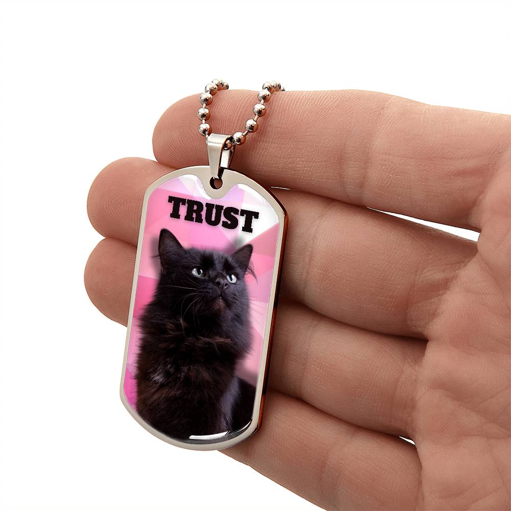 Black Cat Trust Necklace