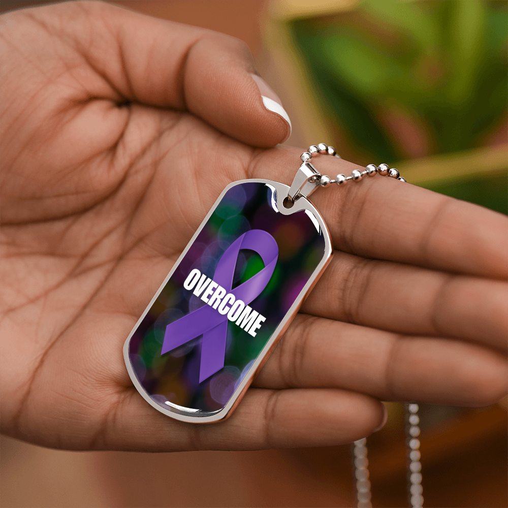 Epilepsy Overcome Necklace