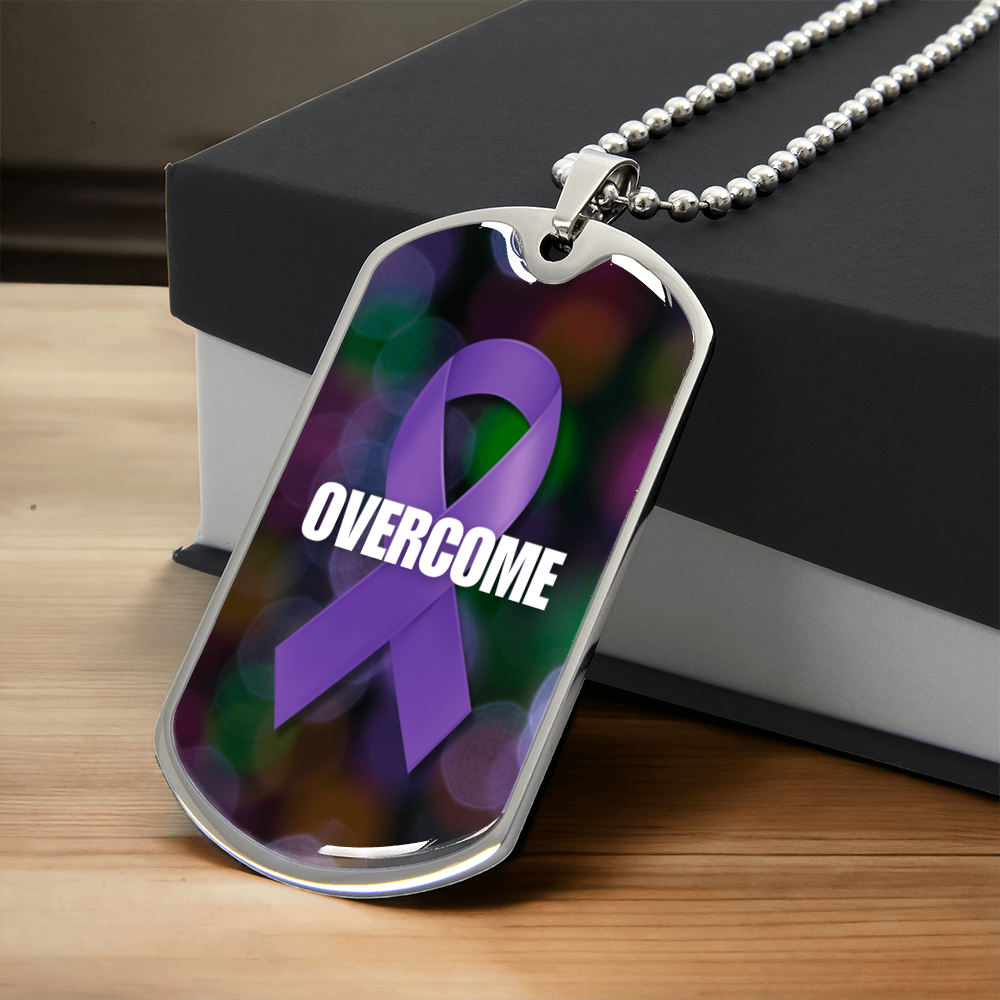 Epilepsy Overcome Necklace