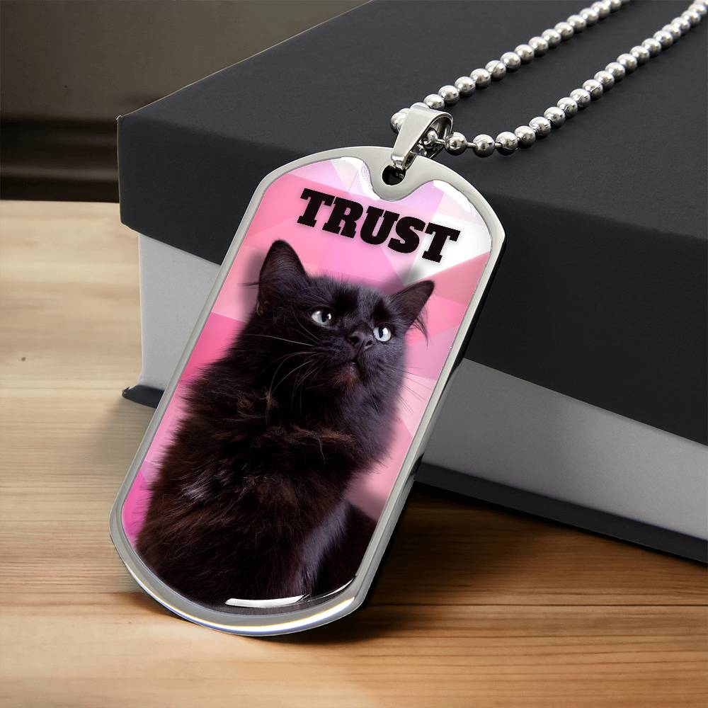 Black Cat Trust Necklace