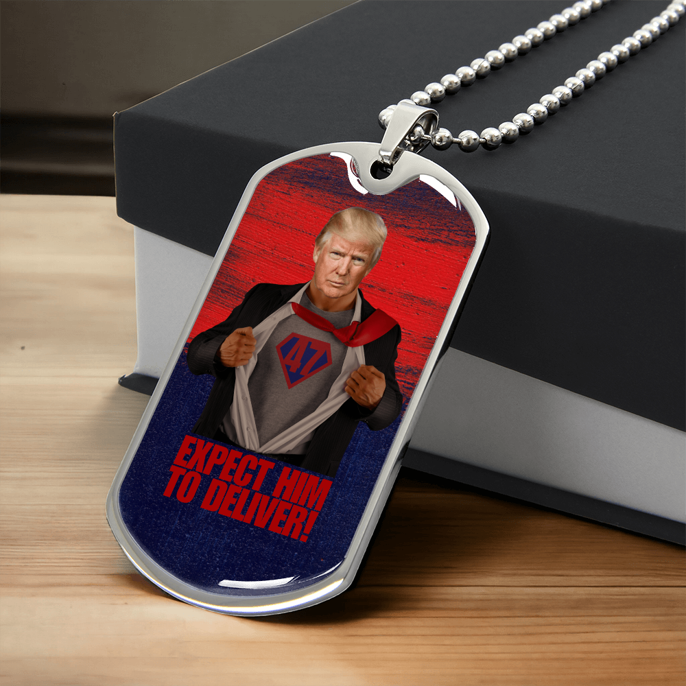 Trump 47 Will Deliver Necklace