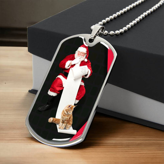 Santa's Cat Necklace