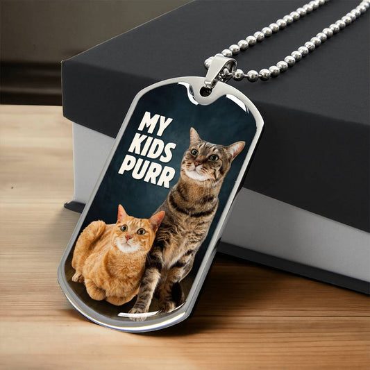 My Kids Purr Necklace