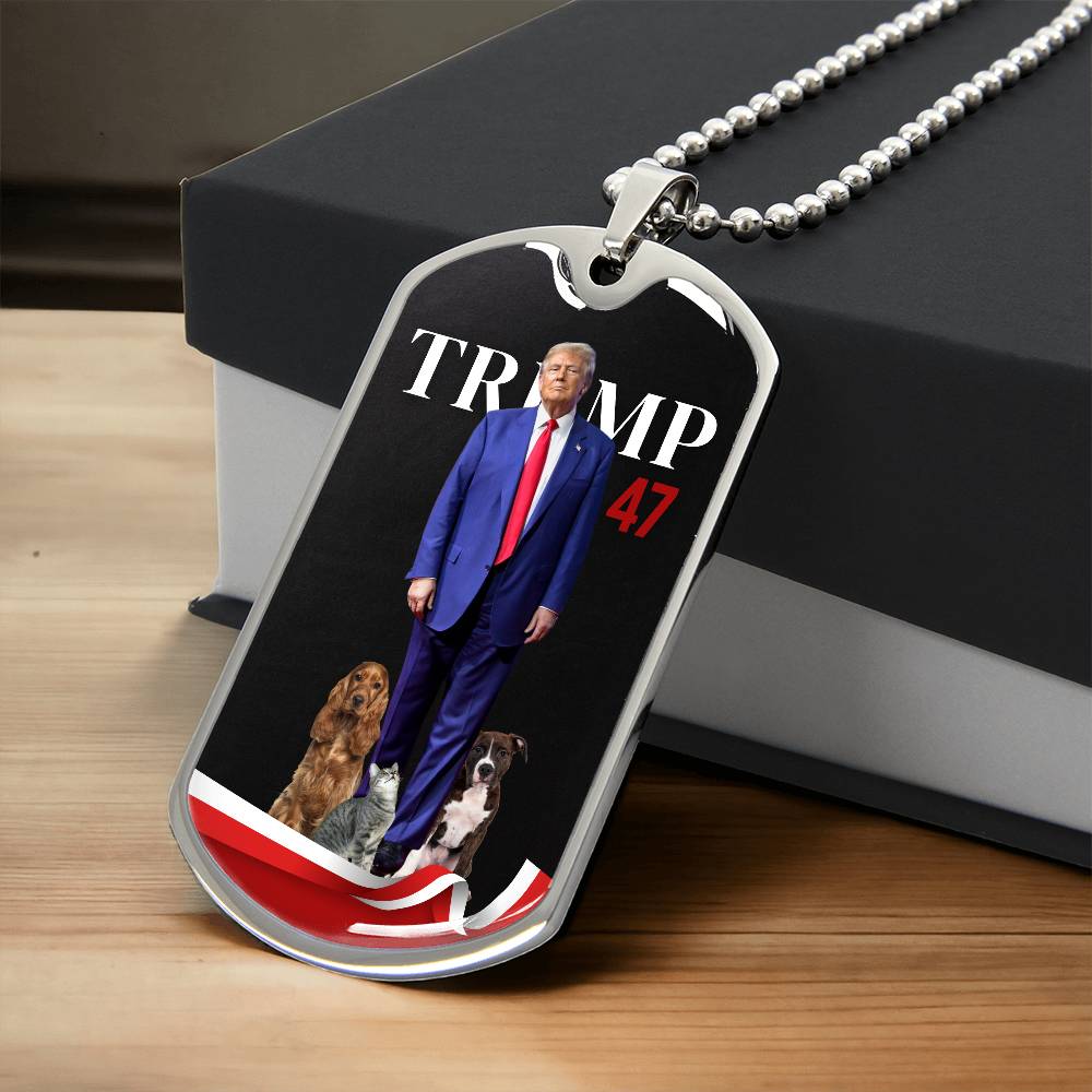 Trump 47 Necklace