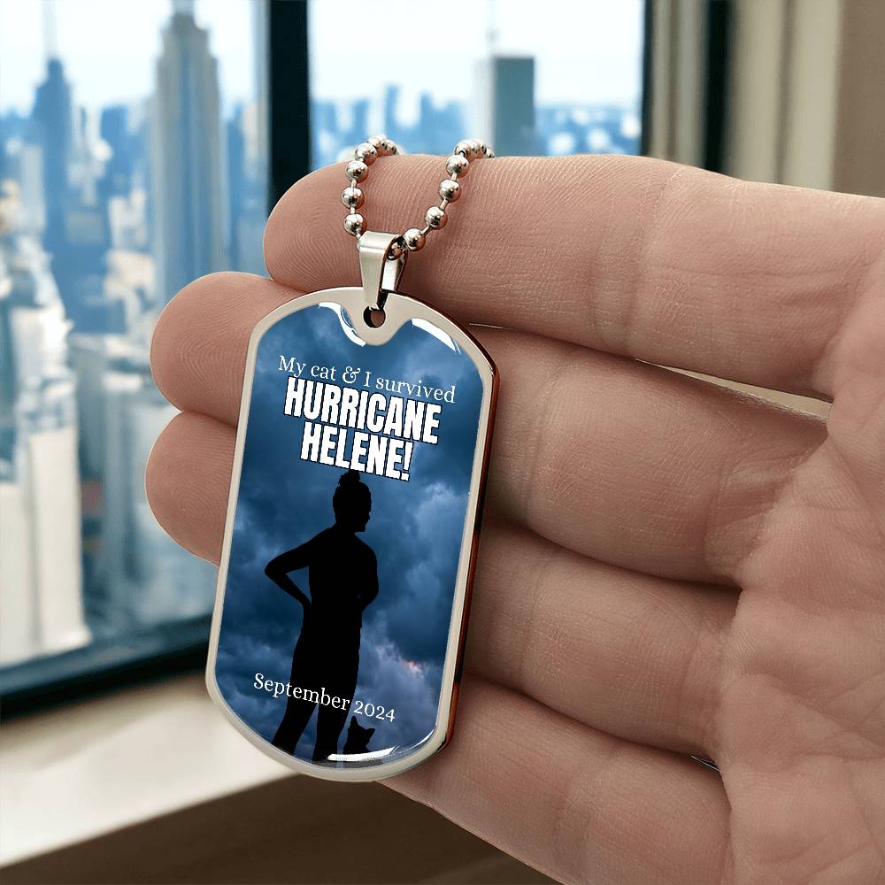 Hurricane Helene Survivor Necklace