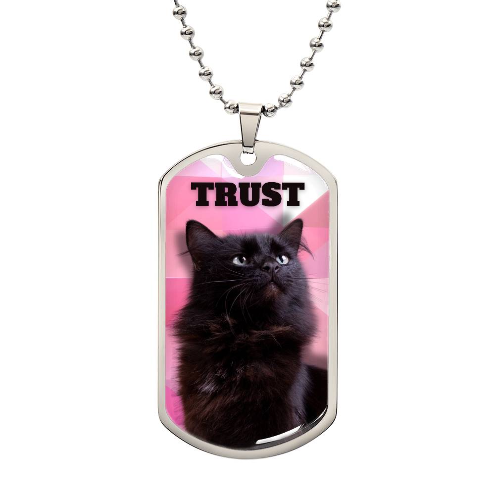 Black Cat Trust Necklace