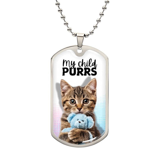 My Child Purrs Necklace