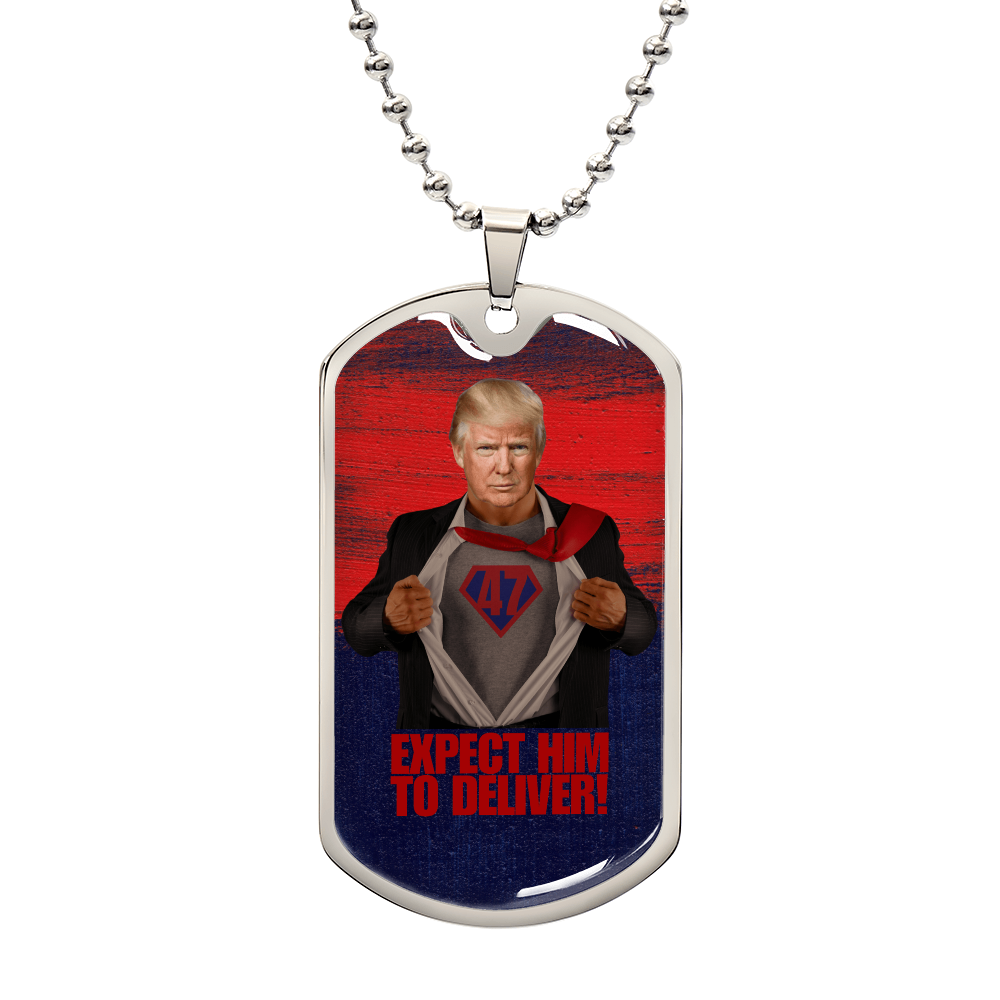 Trump 47 Will Deliver Necklace