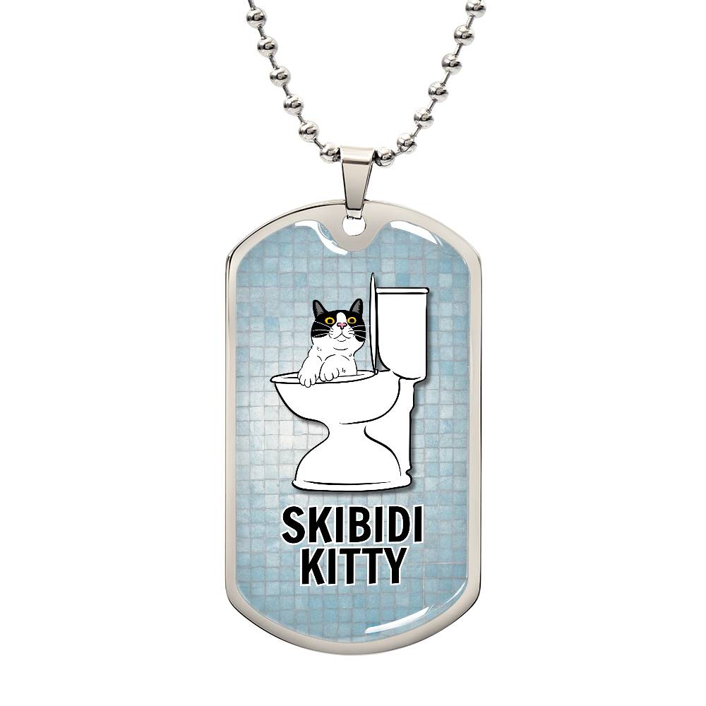 Skibidi Kitty Necklace