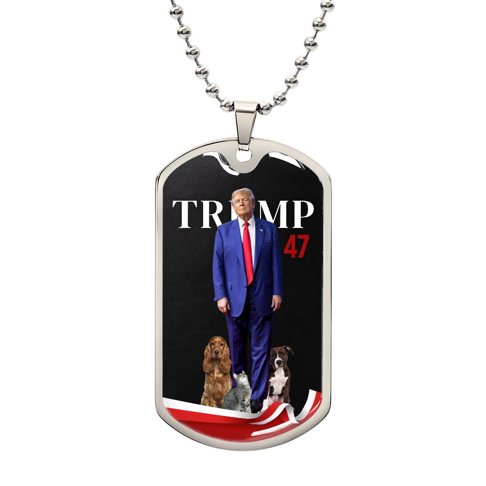 Trump 47 Necklace