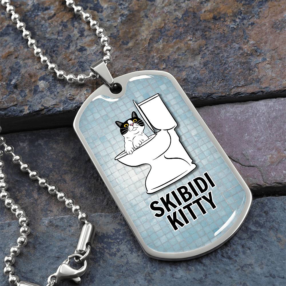 Skibidi Kitty Necklace