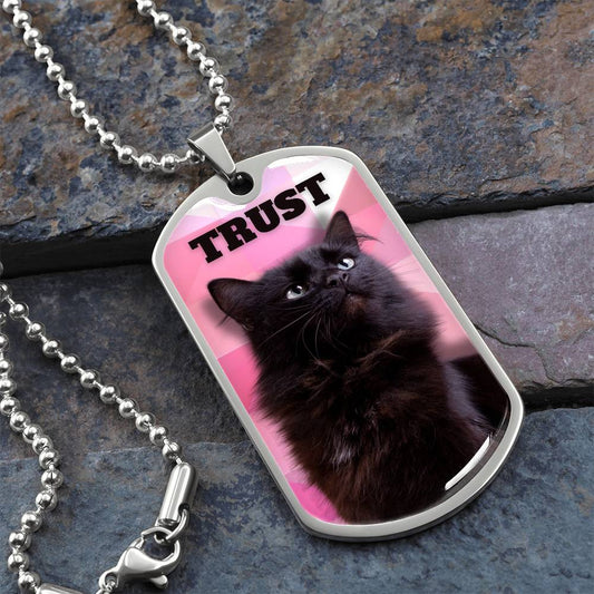 Black Cat Trust Necklace